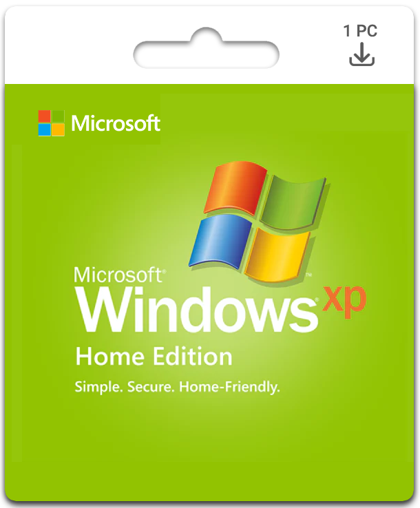 Microsoft Windows XP Home Edition - pack de Boîtes - 1 Utilisateur - CD - Anglais - Canada, États-Unis